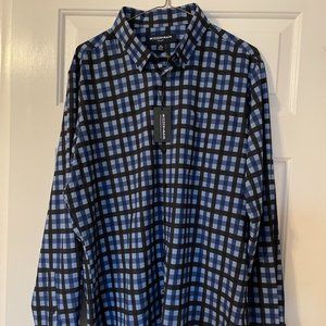 Mizzen+Main Leeward No-Tuck Dress Shirt - Size Large